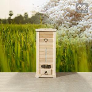 마루하우스 하람 편백나무 원목쌀통 20kg 뒤주 보관함(260x600)