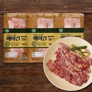 다향 담백하고 쫄깃한 베이컨, 100g, 3개 one option