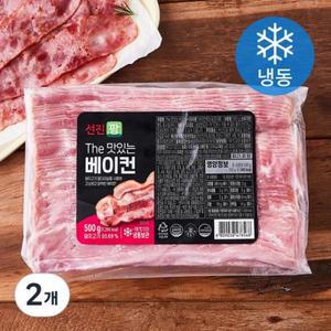 선진팜 The 맛있는 베이컨 (냉동), 500g, 2개 one option