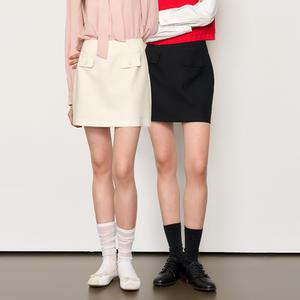WOMAN 포켓 디테일 미니스커트 [2COL] / WBE1L13512