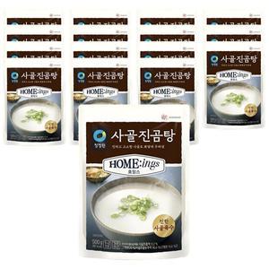 청정원 호밍스 사골진곰탕 500g 16개