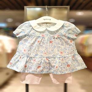 [아가방] 베키 플라워반팔7부레깅스 상하세트 (01S323055)