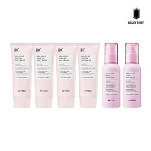 아트델리 멜라컷 톤업 선크림 50ml x4 + 선워터 100ml x2