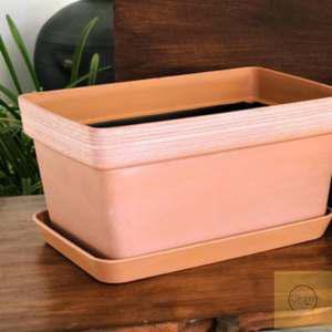 솔이월드 화분 직사각 30X20X15CM 플라스틱분재화분
