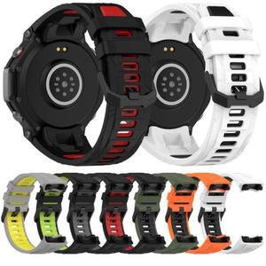 Amazfit T-REX 3 스마트 시계 손목 밴드 원래 교체 T Rex3 시계줄 벨트 액세서리 TRex 용 2 색 실리콘 스트