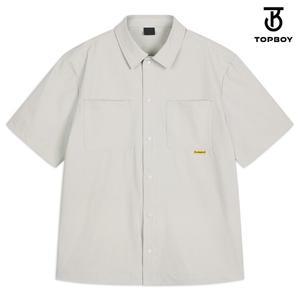 [탑보이]나일론 스트레치 우븐 카라 반팔 셔츠 (JW632)