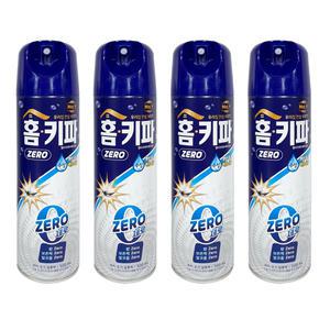 홈키파 제로 에어졸 500ml x 4개 에프킬라 모기약 파리약 살충제