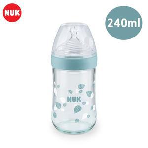 [ME5ML29Q_52GK]네이쳐센스 유아용품 유리 젖병 그린 240ml