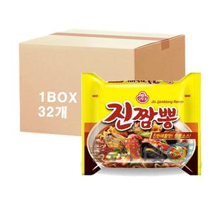 오뚜기 진짬뽕 130g 32입 봉지라면 한박스