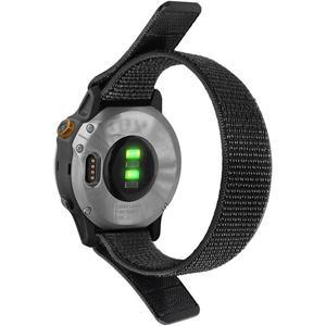 Garmin Instinct 2X 솔라 스포츠 전술 스트랩 나일론 시계 밴드 후크 앤 룩 소프트 벨트 2S 스트랩