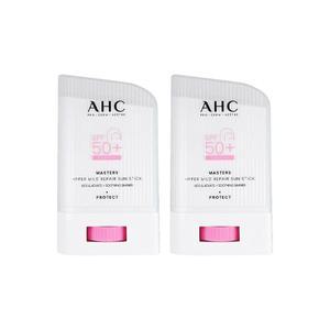 [2025 최신상] AHC 핑크 선스틱 22g 2개 마스터즈 하이퍼 마일드 리페어
