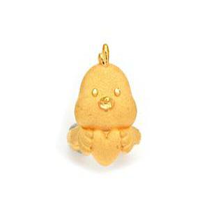 24K 순금 십이간지 닭띠 돌반지 3.75g