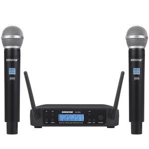 SHURE GLXD4 1대 퍼포먼스 핸드헬드 프로 방송용 2 마이크용 개 개의