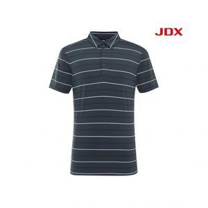 JDX 남성 삼색 스트라이프 제에리 변형카라 티셔츠 X2TSU2578TQ 734025
