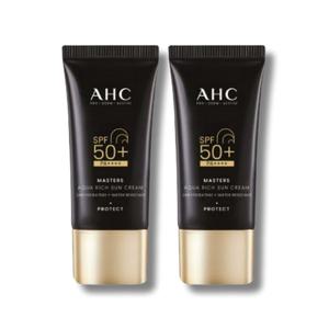 AHC 마스터즈 아쿠아리치 선크림 50ml 2개