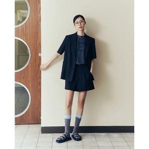 [갤러리아] LAP (SET-아우터)뒤트임 오버핏 반소매자켓 AR2EJ460