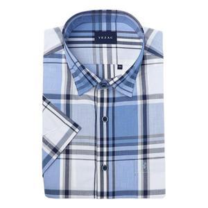 갤러리아 예작 남자 정장 셔츠 25S/S 반팔 체크 남방 YJEMBA286BL