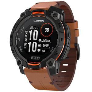 Garmin Instinct 3 용 QuickFit 22mm 스트랩 2 Solar 2X E 팔찌 정품 가죽 50mm