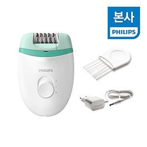 [필립스](500대 한정)[본사] 필립스 샤티넬 모근 제거기 / BRE224/00(화이트-라임그린)
