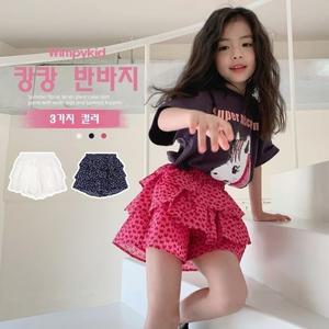 여아 캉캉 반바지 어린이집 아동 실내복 유아 키즈 유치원 등원복 반바지 어린이 여름 유치원등원룩 아동