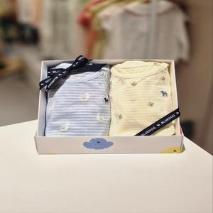 [블루독베이비 10] 25SS(BL)오리반팔허니비반팔바디수트2종 (2453700401110)