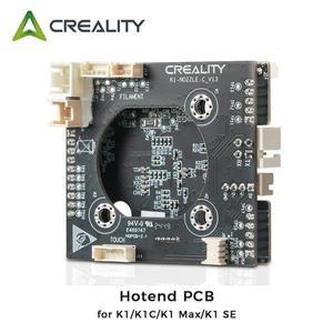 K1/K1C/K1 Max/K1 SE 3D 프린터 용 Creality 업그레이드 핫 엔드 PCB 새 버전 세라믹 가열 블록 키트 노즐