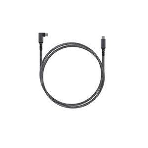 이지넷유비쿼터스 Type C to C 100W PD 고속충전 데이터 90도 꺽임 케이블 (NEXT-1721CCA-100W, 1m)YS