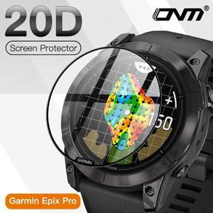 가민 에픽스 프로용 유연한 소프트 보호 필름, 풀 커버리지 20D 스크린 보호대, 51mm, 47mm, 42mm