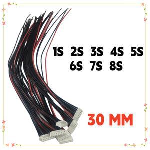 5 개/몫 1S 2S 3S 4S 5S Lipo 30cm 모델 항공 부품 밸런스 7S 6S Imax 케이블 배터리 B6 커넥터 플러그 8S 충전기