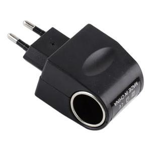 플러그 콘센트용 자동차 어댑터, 220V ~ 12V 라이터 컨버터, 안정적인 블랙 AC to DC 액세서리
