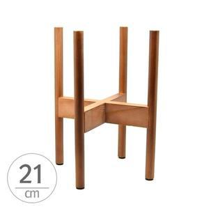 [오너클랜]원목화분받침대 우드스텐드(중)내경21cm 월넛(오크색)