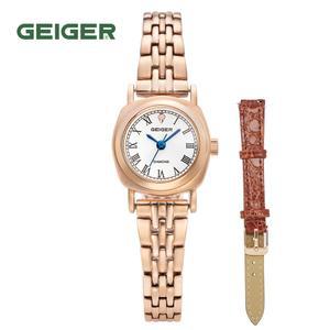 (GEIGER) 여성 다이아몬드 메탈시계 GE1218RG
