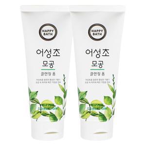 해피바스 어성초 모공 클렌징 폼 200g X 2개