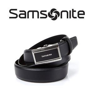 [쌤소나이트]SAMSONITE 벨트/MORGAN BELT BLACK/정장벨트/가죽벨트