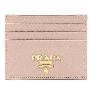 [PRADA]  사피아노 메탈 로고 카드 지갑 1MC025-QWA-F0236