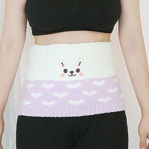 러브핑코 캐릭터 배 워머 복대 수면 보호 방한