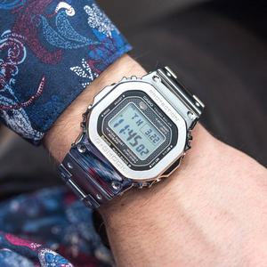 [G-SHOCK] 지샥 한정판 GMW-B5000D-1 35주년 풀메탈 실버