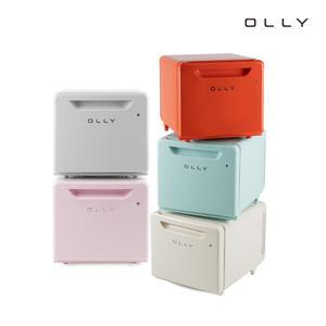 OLLY 올리 OLR02 화장품 음료 맥주 마스크팩 미니 감성 저소음 레트로 냉장고