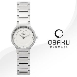 [오바쿠][OBAKU] 오바쿠 V133SCISC 여성시계 메탈밴드 손목시계