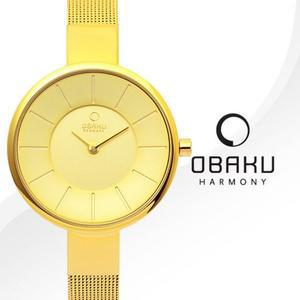 [오바쿠][OBAKU] 오바쿠 V149LGGMG 여성시계 메탈밴드 손목시계