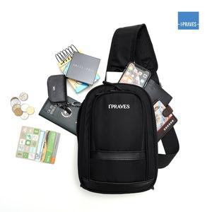 [아이프라브]PRAV-2202 / 방수백 크로스백 슬링백 여행보조가방 허리가방 힙색 웨이스트백 멀티백 세컨드백