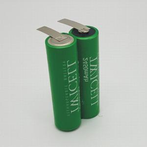 FDK 트와이셀 2.4V AA 2450mAh 니켈수소 Ni-MH 단자타입 면도기 이발기 바리깡 배터리 클리퍼 충전지 리필