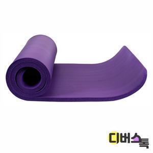 [디버스톡] 스타 요가매트 NBR 20mm 보라 EU860-08