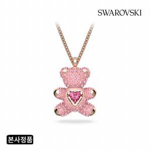 [/본사정품] Teddy Heart 핑크 로즈골드 목걸이 5642976