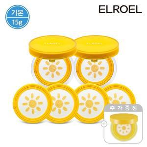 [엘로엘] 파데프리 선쿠션 15g 본품2+리필4+미니선 증정