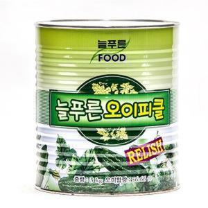 늘푸른 오이피클 렐리쉬 캔 3kg