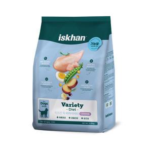 이즈칸 버라이어티 강아지사료 다이어트 관절, 2.5kg, 1개