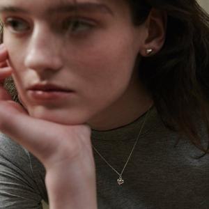 [베흐트](강남점)[925 silver] Un.silver.10 / full heart necklace (10mm) (11099)