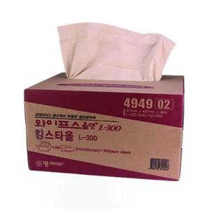 산업용 와이퍼 대형 300매 킹스타올 494902 펄프와이퍼 휴지