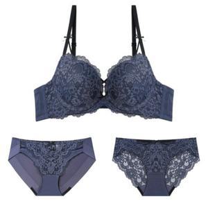 [롯데백화점]섹시쿠키 어텀 섹시 블루그레이 브라 팬티2종세트 SCWBZ805PZ805PZ806